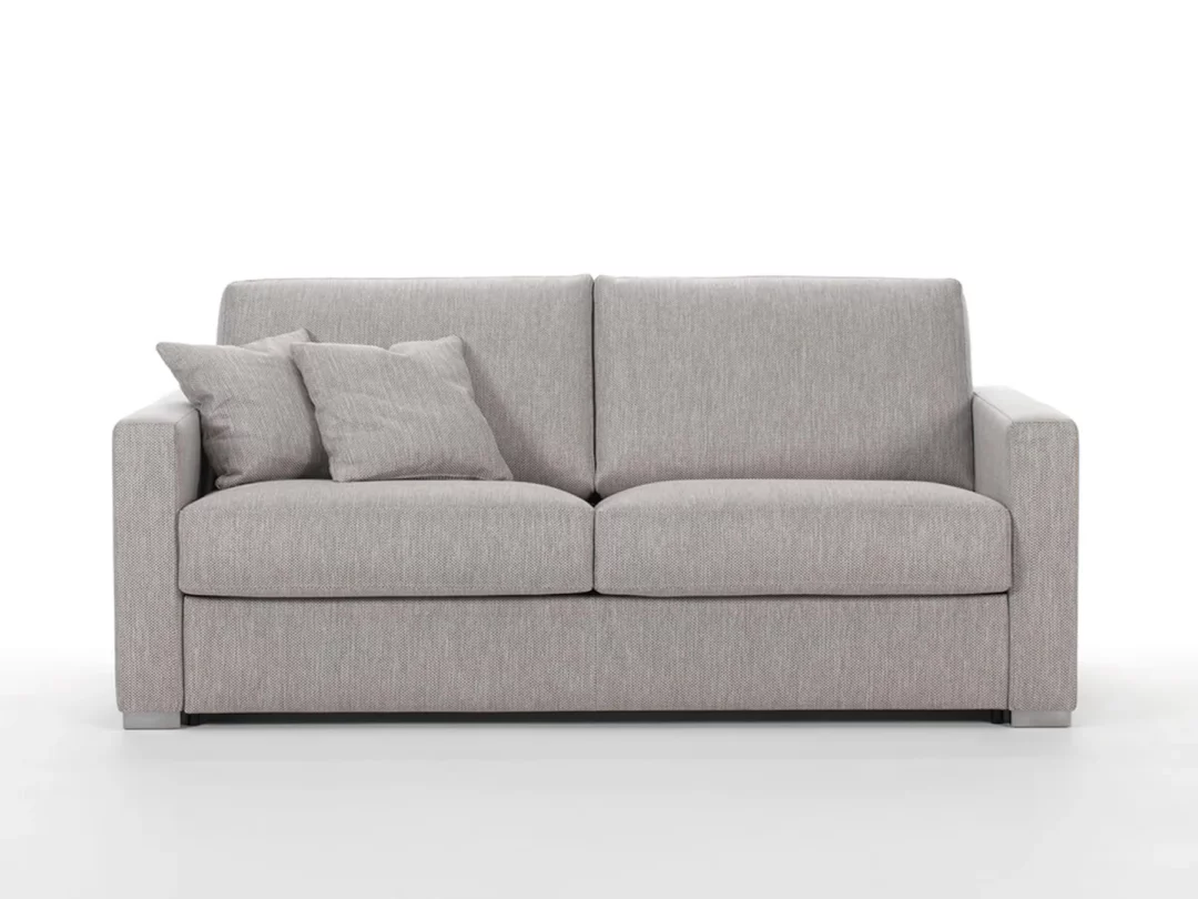Canapé convertible gris