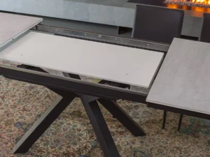 Ouverture facile table extensible