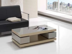 Petite table basse plateau relevable