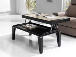 Table basse avec plateau relevable