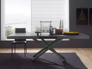 Table extensible noire