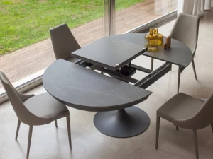 Table ronde extensible design