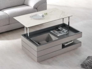 Table basse plateau relevable haut de gamme