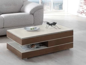 Table basse plateau relevable sur-mesure