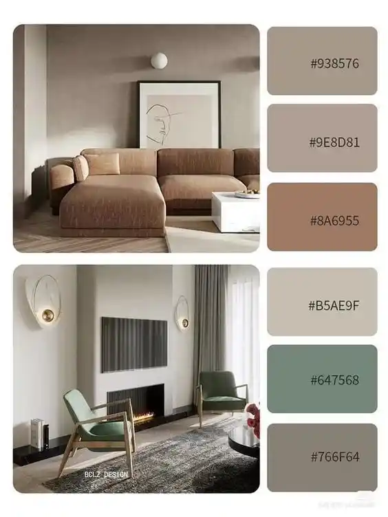 Couleur pour un salon Feng Shui