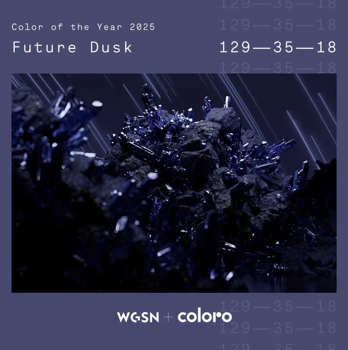 Couleur de 2025 FUTURE DUSK