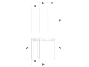 Dimension console extensible domino